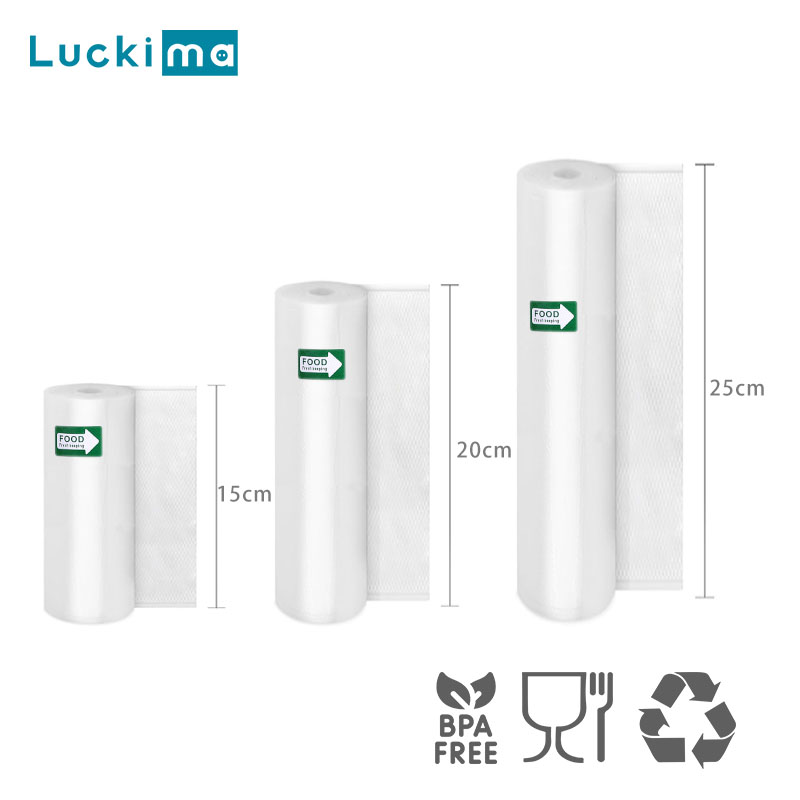 Meal Prep Vacuum Seal - Sacchetti sottovuoto di lunghezza personalizzata per