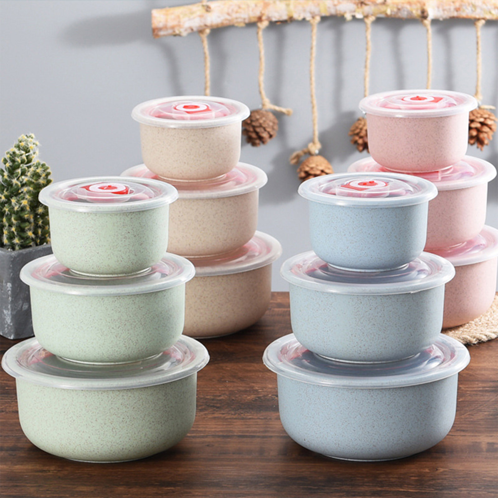 Meal Prep Ideas - Contenitori per alimenti da 3 pezzi