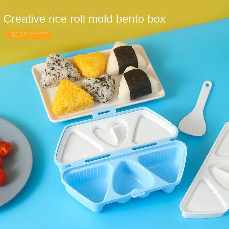 Meal Prep Japanese - Pieghevole portatile triangolo amore sushi strumento