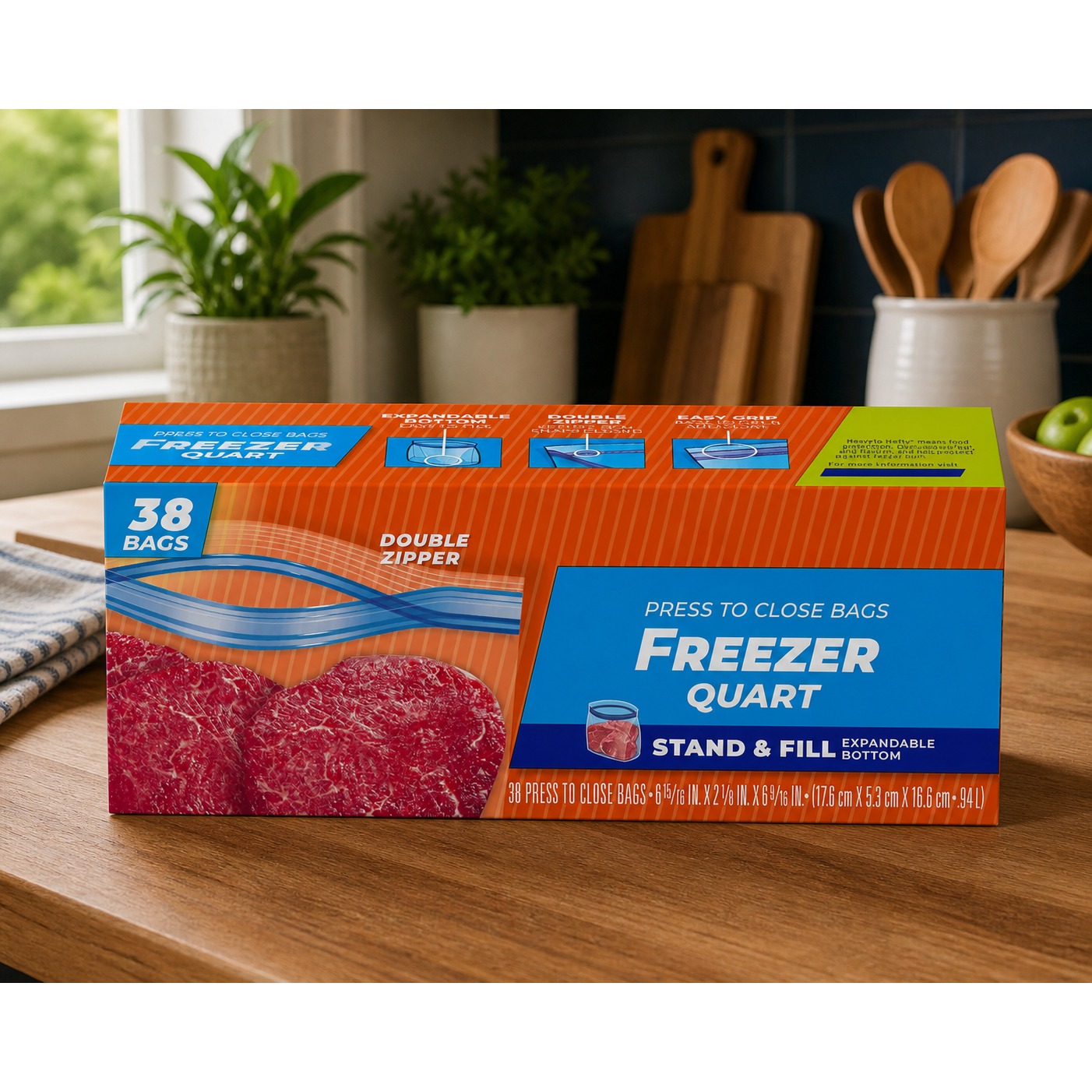 Meal Prep Freezer - Sacchetti per la conservazione degli alimenti