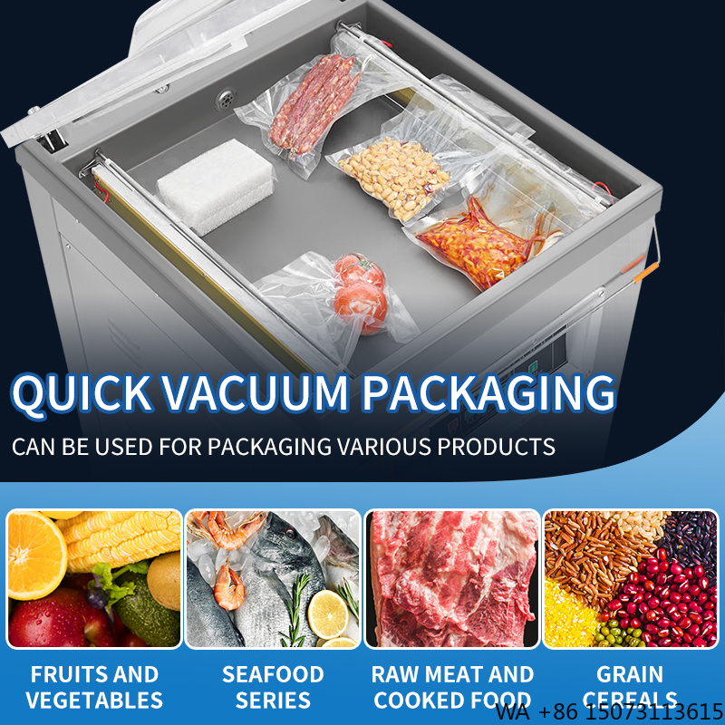 Meal Prep Usa - Sigillatrice Sottovuoto Verticale Monocamera DZ-500 Semiautomatica