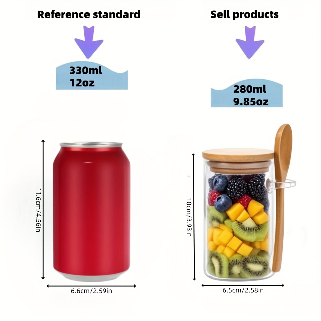 4/8/12 pezzi, tazze per colazi - Meal Prep Ideas recensione e prezzo
