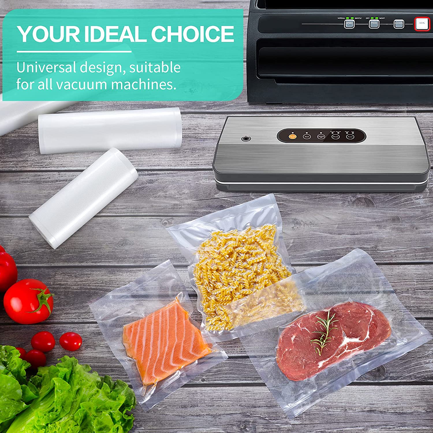Sacchetti per Sottovuoto da Cu - Meal Prep Vacuum Seal recensione e prezzo