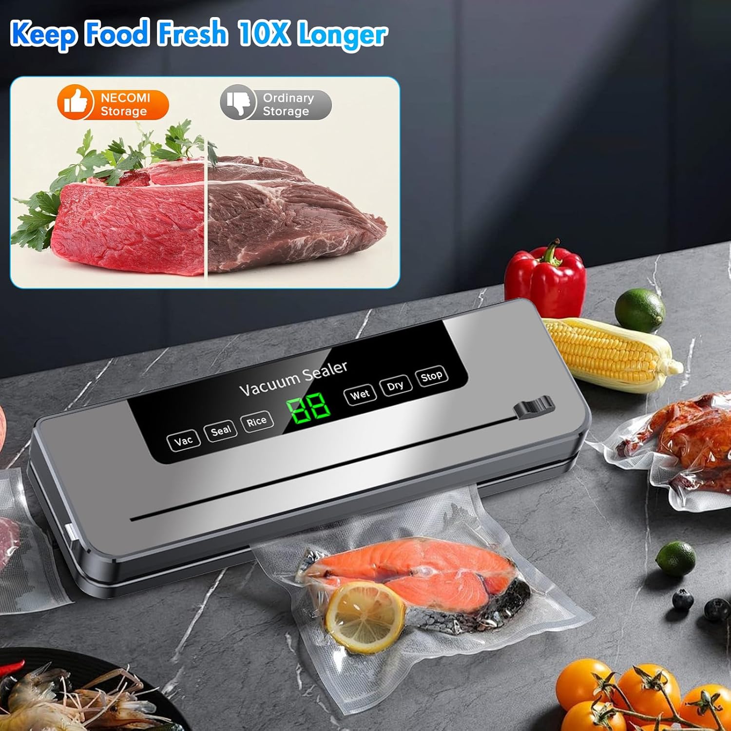 Macchina per sigillare sottovu - Meal Prep Vacuum Seal recensione e prezzo