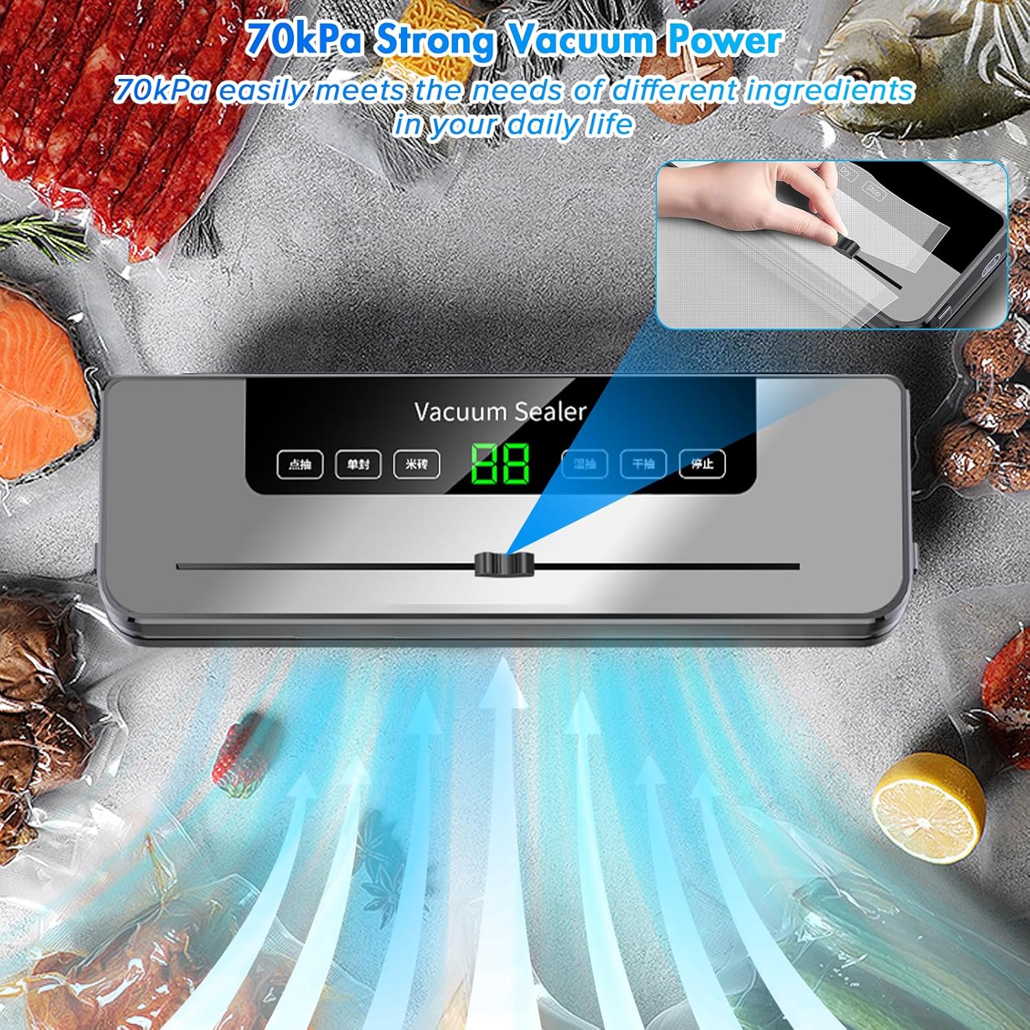 Macchina per sigillare sottovu - Meal Prep Vacuum Seal recensione e prezzo