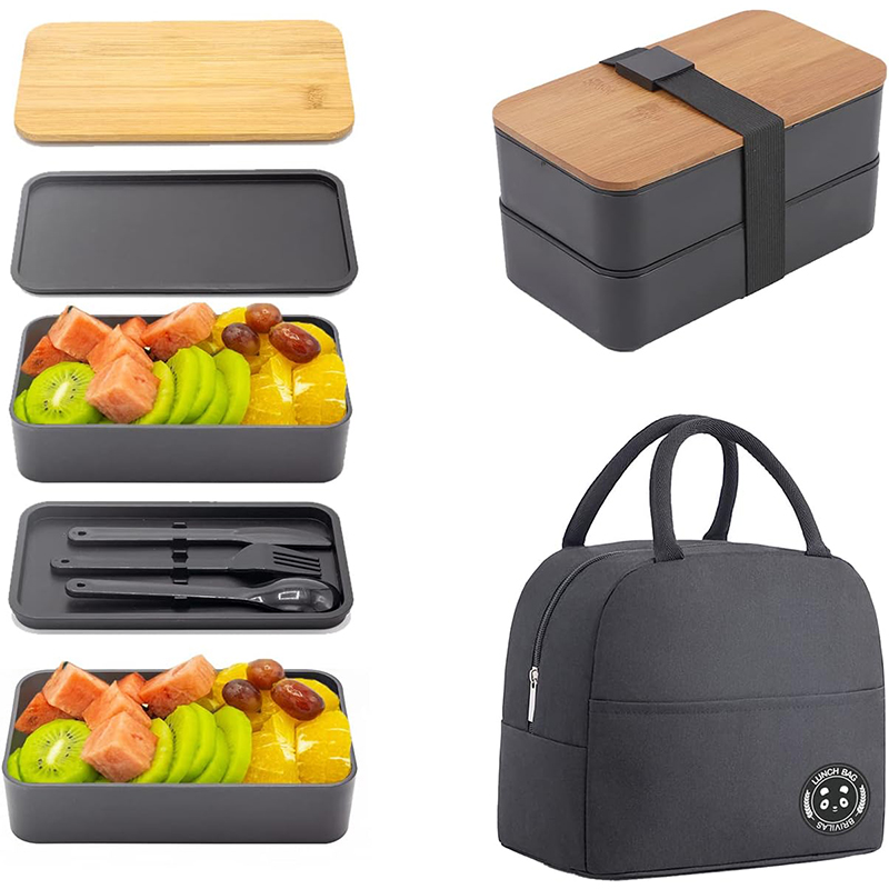 Bento Box giapponese con coper - Meal Prep Japanese recensione e prezzo