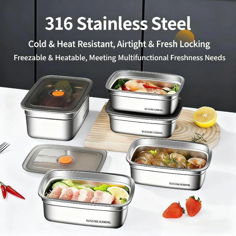 Contenitore per Pranzo in Acci - Meal Prep Freezer recensione e prezzo