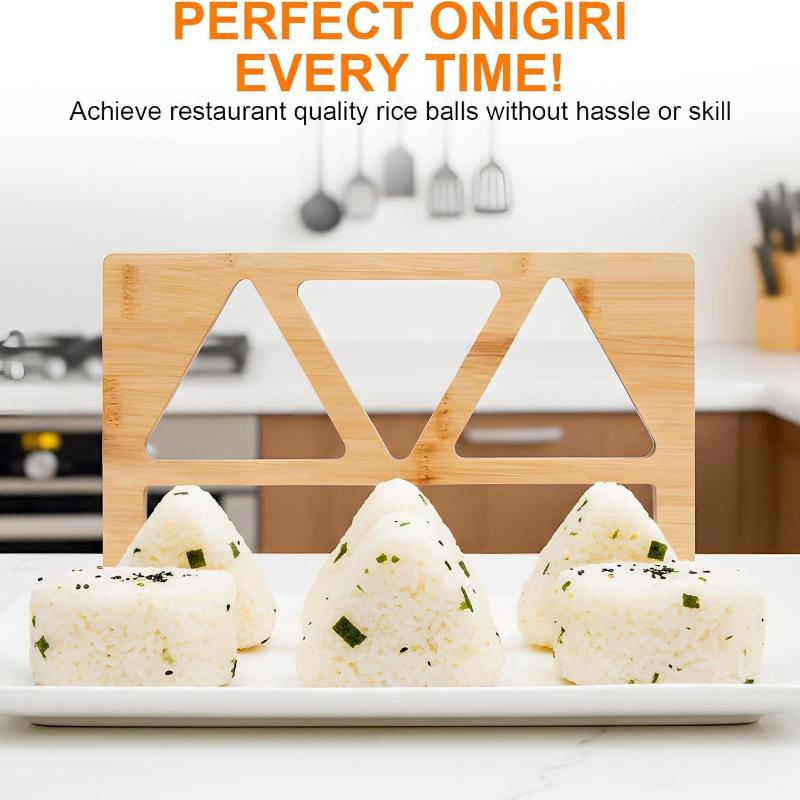 Stampo in Legno per Onigiri co - Meal Prep Japanese recensione e prezzo