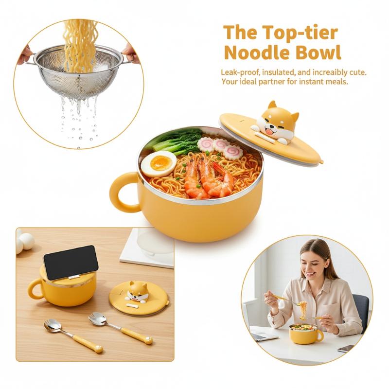 Ciotola per Noodle Istantanei  - Meal Prep Ideas recensione e prezzo
